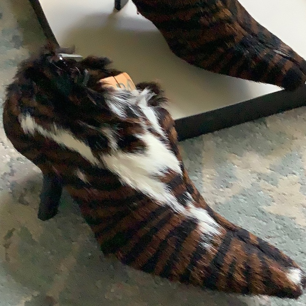 Anna Sui fur booties